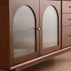 Entryway Cabinet Nordic Retro Solid Wood Dining Sideboard Simple Home Tea Cabinet Living Room Storage Cabinet Sideboard Storage Cabinet