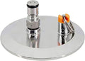 Stainless Steel Triples Clamps End Cap with Ball Post Dry Hoppers Accessories Brewing Equipment Supplies