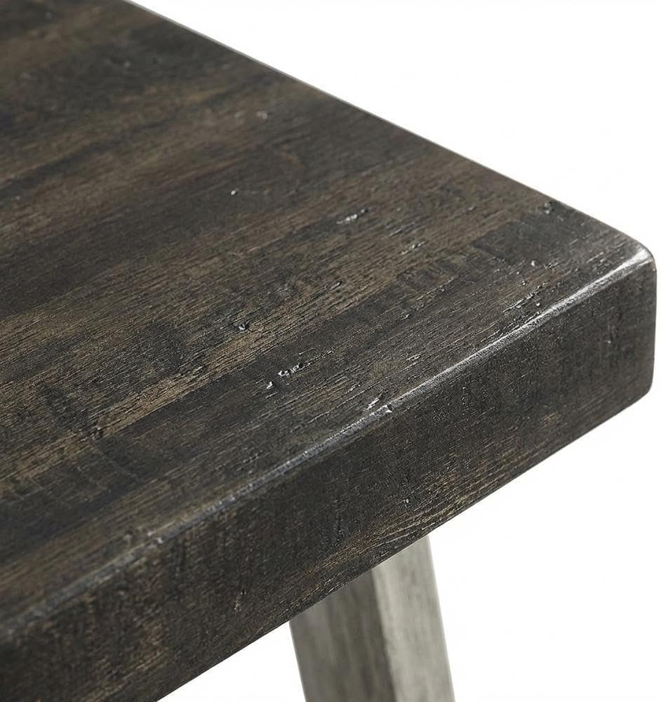 Furnifact Brown, Side Table, MDF Construction, Open Shelf, Durable Home Design, Warm Stylish Finish, Quality Build for Home