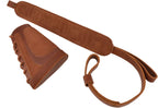 1 Set of Gun Buttstock Cheek Rest Pad with Shell Holder Sling for 308 30-06 .44MAG