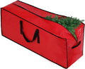 Artificial Large Christmas Tree Storage Case Bags With Handles,Fits Up To 7 Ft Artificial Trees Zippered Bag Protects Against Dust, Insects And Moisture