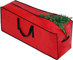 Artificial Large Christmas Tree Storage Case Bags With Handles,Fits Up To 7 Ft Artificial Trees Zippered Bag Protects Against Dust, Insects And Moisture