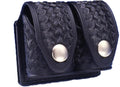 HKS Double Speedloader Pouch Hytrel Basketweave Black