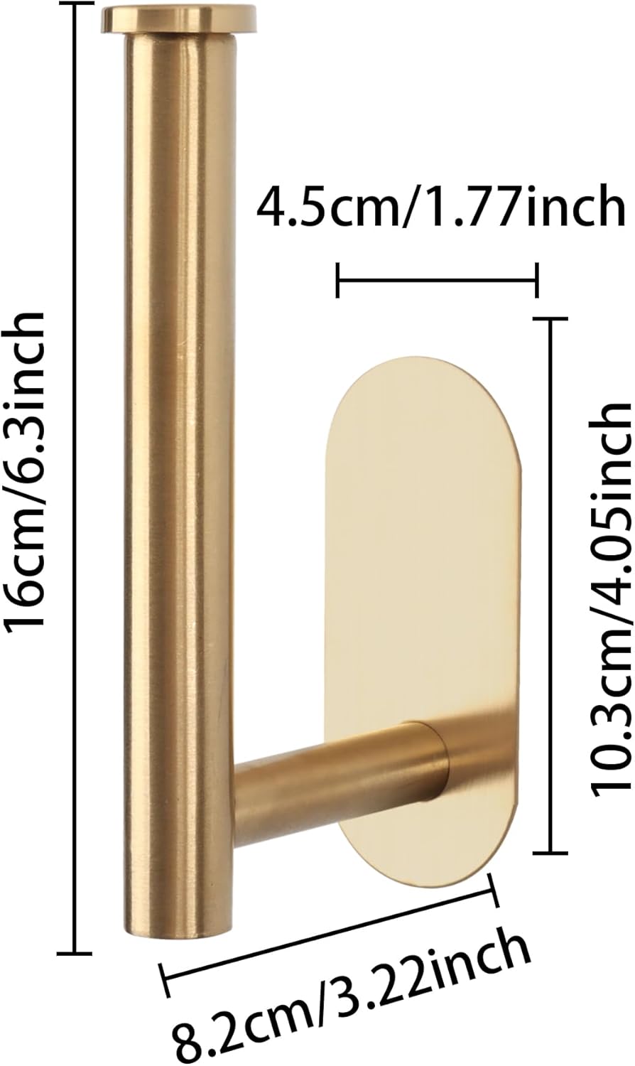 Groleca 2 Pack Adhesive Curtain Holdbacks Curtain Tie Backs Curtain Holdbacks No Drill Curtain Pull Backs Adhesive Curtain Hooks Curtain Holders for Drapes (2, Gold)