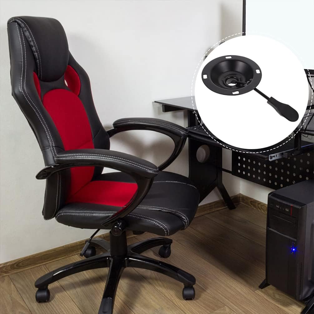 Chair Swivel Tilt Control Mechanism Heavy Duty Round Base Plate for Office Chairs Art Design for Enhanced Comfort and Durability