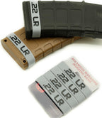 Aolamegs .22 LR Magazine Marking Bands 6 Pack