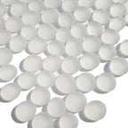 QYGL Sea Glass Gems - 0.9 Lb White Frosted Flat Glass Marbles, Flat Gems Decorative Stones for Vase Fillers, Aquarium Rocks, Floral Supplies, Table Scatter, Craft Mosaics, and DIY Ornaments