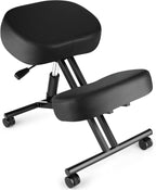 Himimi Kneeling Chair Ergonomic for Office, Height Adjustable Stool with Thick Foam Cushions for Home and Office - Improve Posture to Relieve Neck & Back Pain, New Upgraded Pneumatic Pump