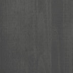 Dark Grey Solid Pine Wood Sideboard with MDF Large Storage Cabinet, Rustic Design for Living Room and Dining Area, Two Doors and Built-in Shelves for Ample Storage, Durable