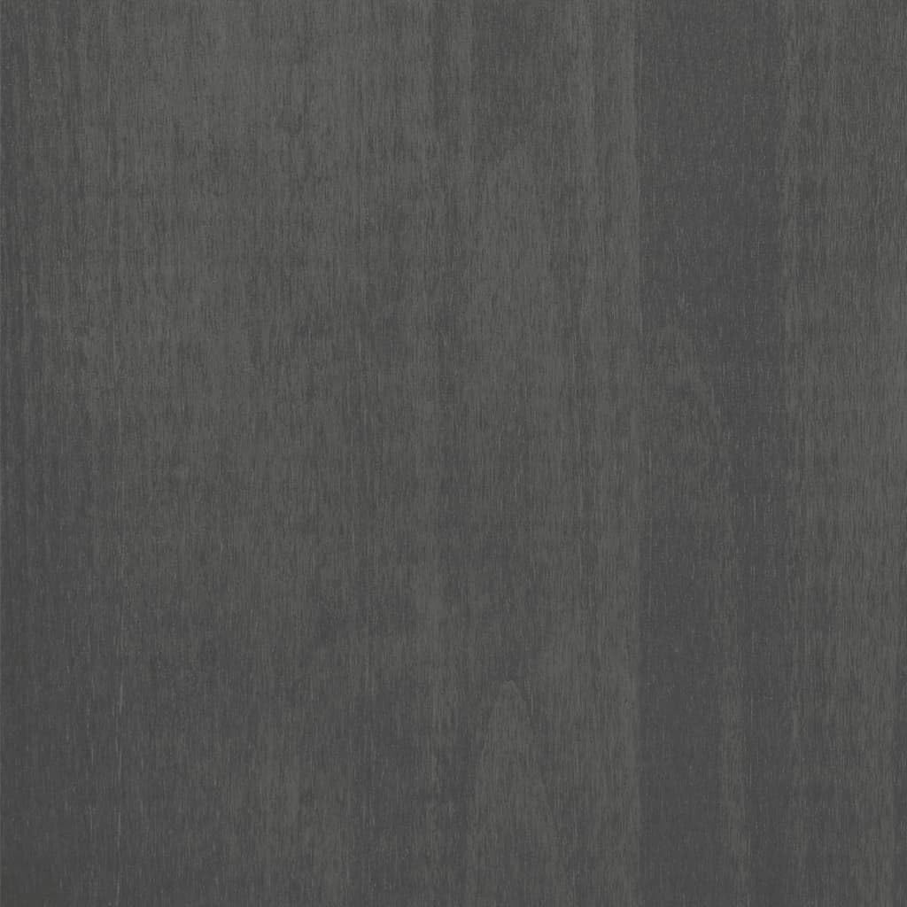 Dark Grey Solid Pine Wood Sideboard with MDF Large Storage Cabinet, Rustic Design for Living Room and Dining Area, Two Doors and Built-in Shelves for Ample Storage, Durable