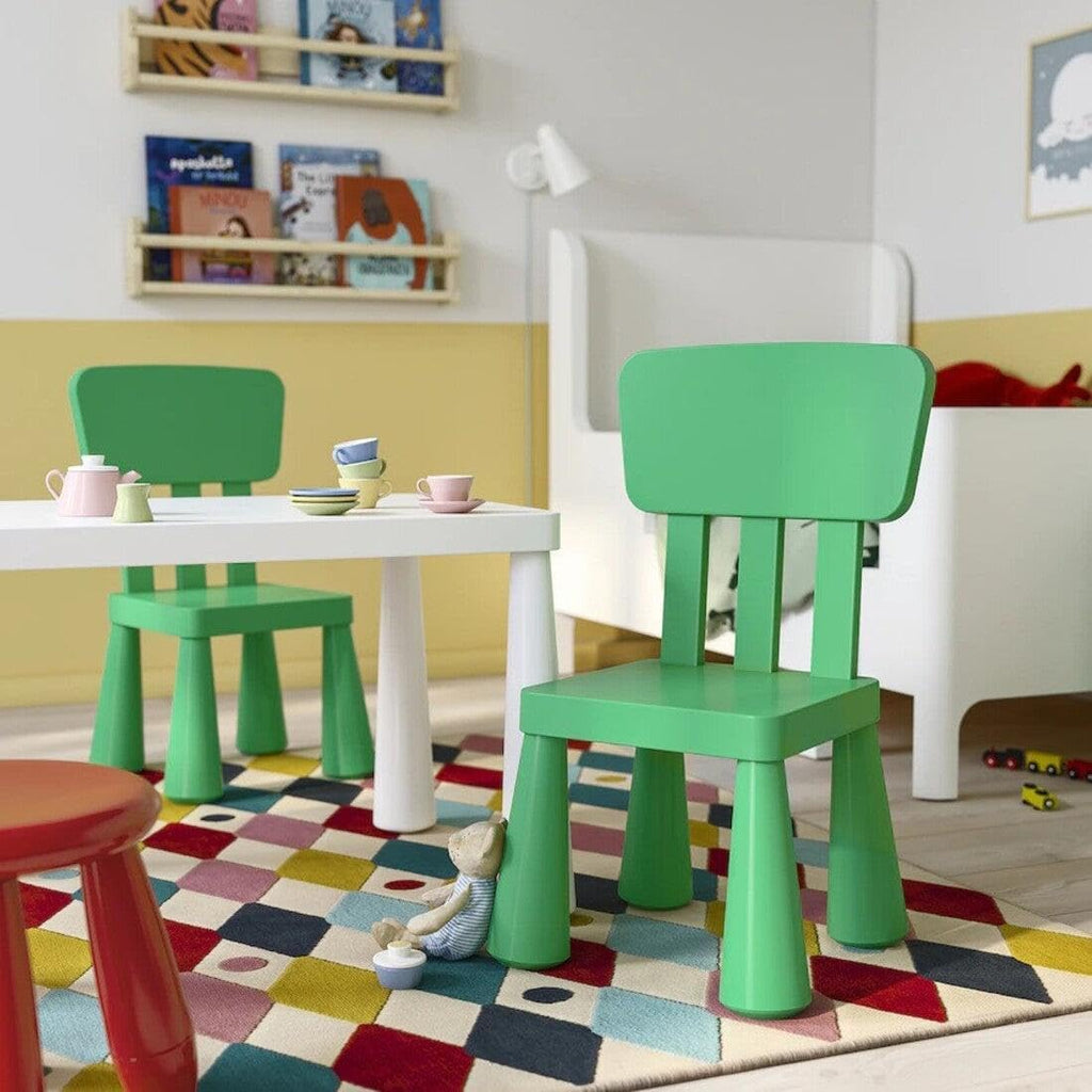 Ikea Mammut Children's Chair, in/Outdoor/Bright Green