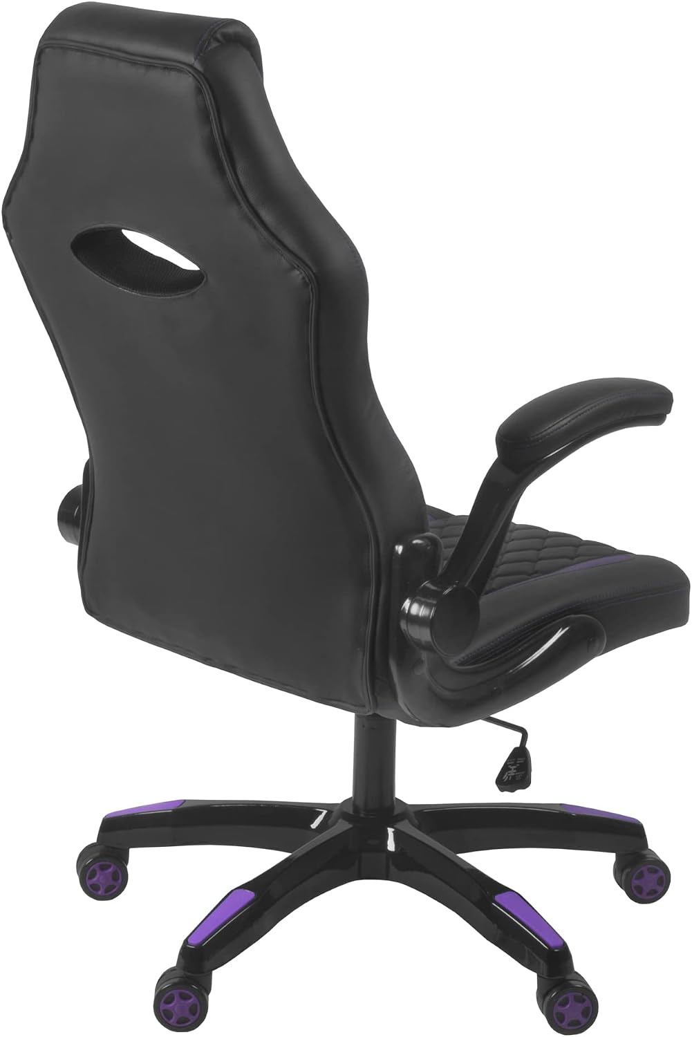 Aon Archeus Ergonomic Gaming Office Chair – Premium Comfort High-Back PC Gaming Seat w/Lumbar Support, Armrests & Padded Cushion – Ergonomic Office Chair – Black/Purple