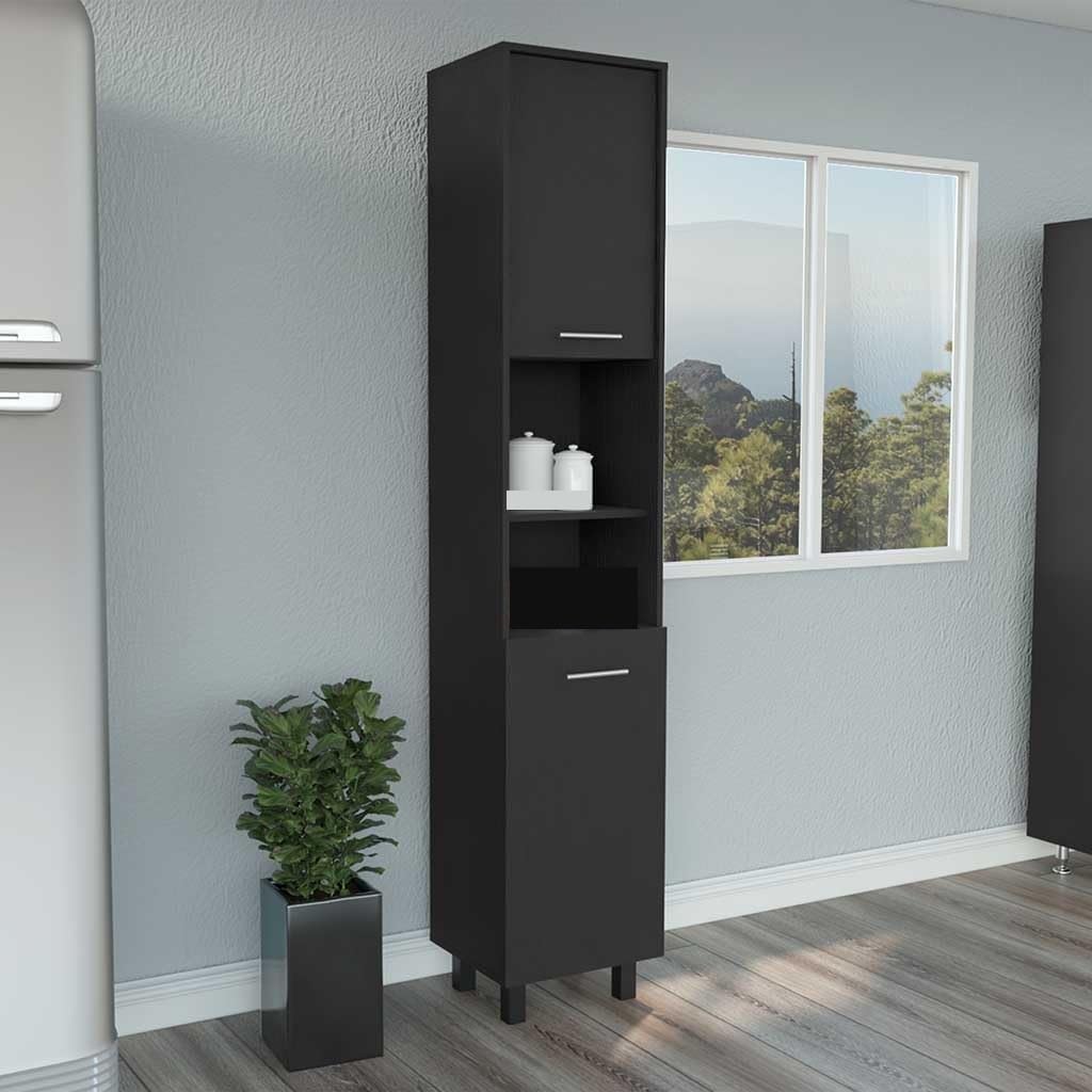Pantry Cabinet with Three Interior Shelves, Storage Locker Sideboard Modern Furniture,for Kitchen Home