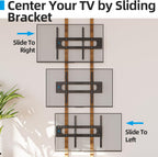 85 86 98 100 inch Heavy Duty TV Wall Mount for 55-120 inch Large TVs up to 220 LBS & 900x600mm Vesa, Ultra Slim Fixed TV Mount, Low-Profile TVS Bracket, 16" 24" 32" Wood Stud, Fit Most 65+ 75+ 120 TVs