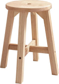 Lestar H18 Wooden Stool, Solid Wood Round Stools