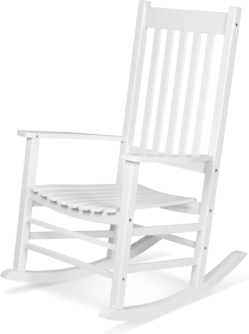 Shine Company Vermont Porch Rocker – White