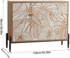Entryway Cabinet Retro Carved Living Room Decoration Porch Cabinet Home Fashion Dining Sideboard Kitchen Storage Cabinet Sideboard Storage Cabinet
