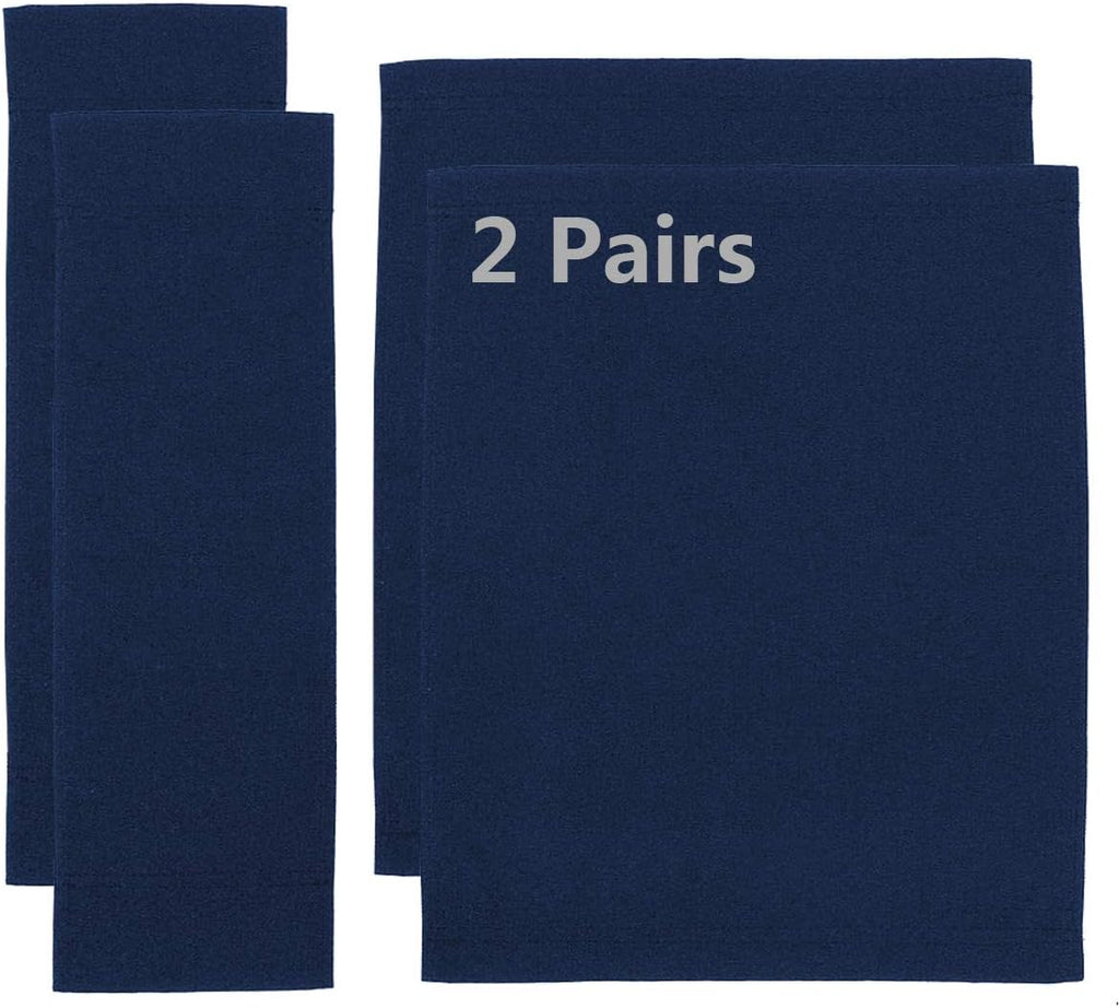 Counting Mars Stay Gent 2 Set Replacement Cover Canvas for Directors Chair, Navy, 20cm X 52cm + 52cm X 41cm