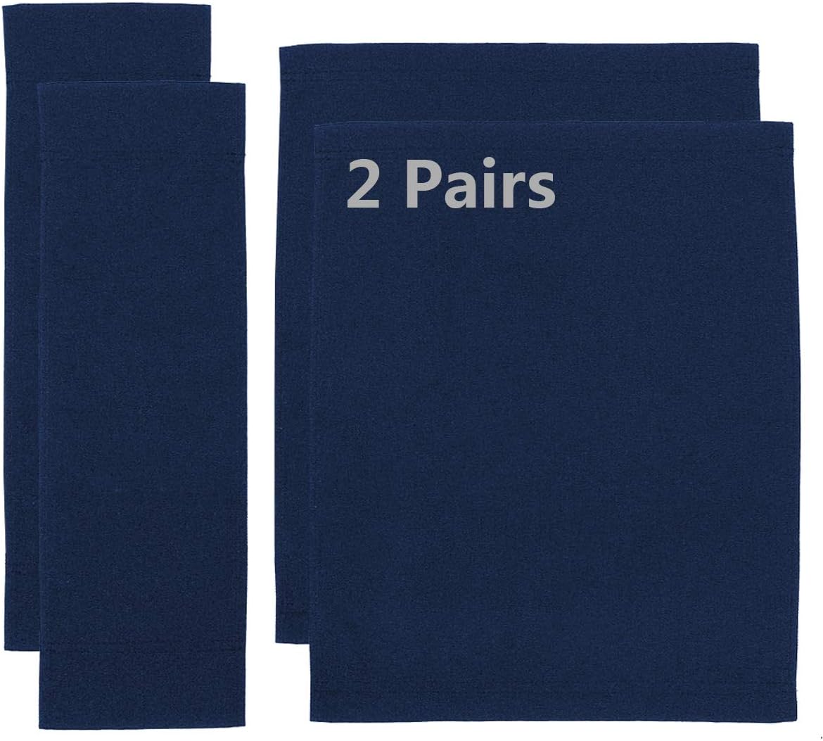 Counting Mars Stay Gent 2 Set Replacement Cover Canvas for Directors Chair, Navy, 20cm X 52cm + 52cm X 41cm