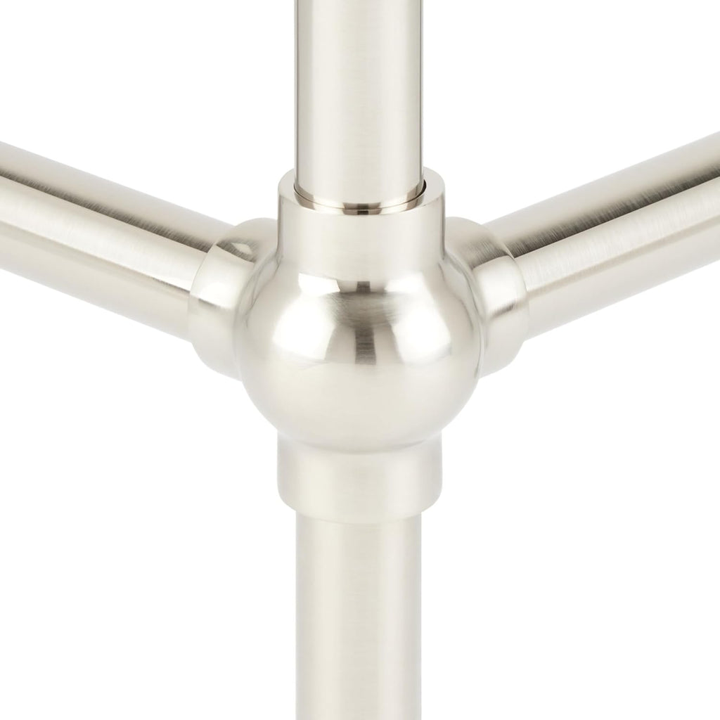 Signature Hardware 480504 Cierra 24-1/4" Vitreous China Console Bathroom Sink with 3 Faucet Holes at 8" Centers