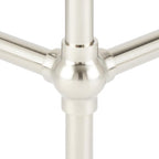 Signature Hardware 480504 Cierra 24-1/4" Vitreous China Console Bathroom Sink with 3 Faucet Holes at 8" Centers