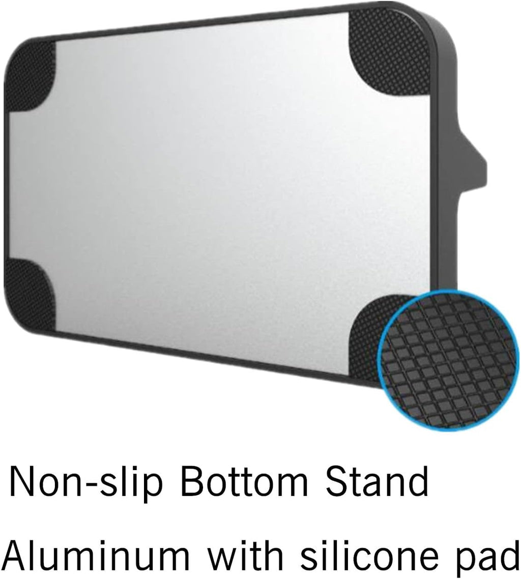 Stand Base Compatible with Valve Steam Deck Console Accessories for Nintendo Switch Handheld Video Game PC Gaming Holder Stand - Black