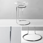 Wine Decanter Drying Stand with Rubber Coated Top to Prevent Scratches, Wine Decanter Drying Rack for Standard and Large Wine Decanters, Wine Decanter NOT Included, (with Cleaning Brush)