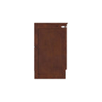 AFI, Charleston Queen Wood Murphy Bed Chest with 6" Mattress, Walnut