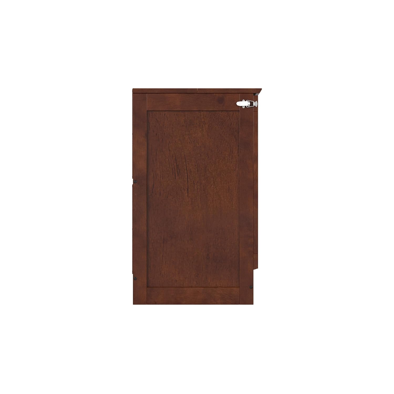 AFI, Charleston Queen Wood Murphy Bed Chest with 6" Mattress, Walnut