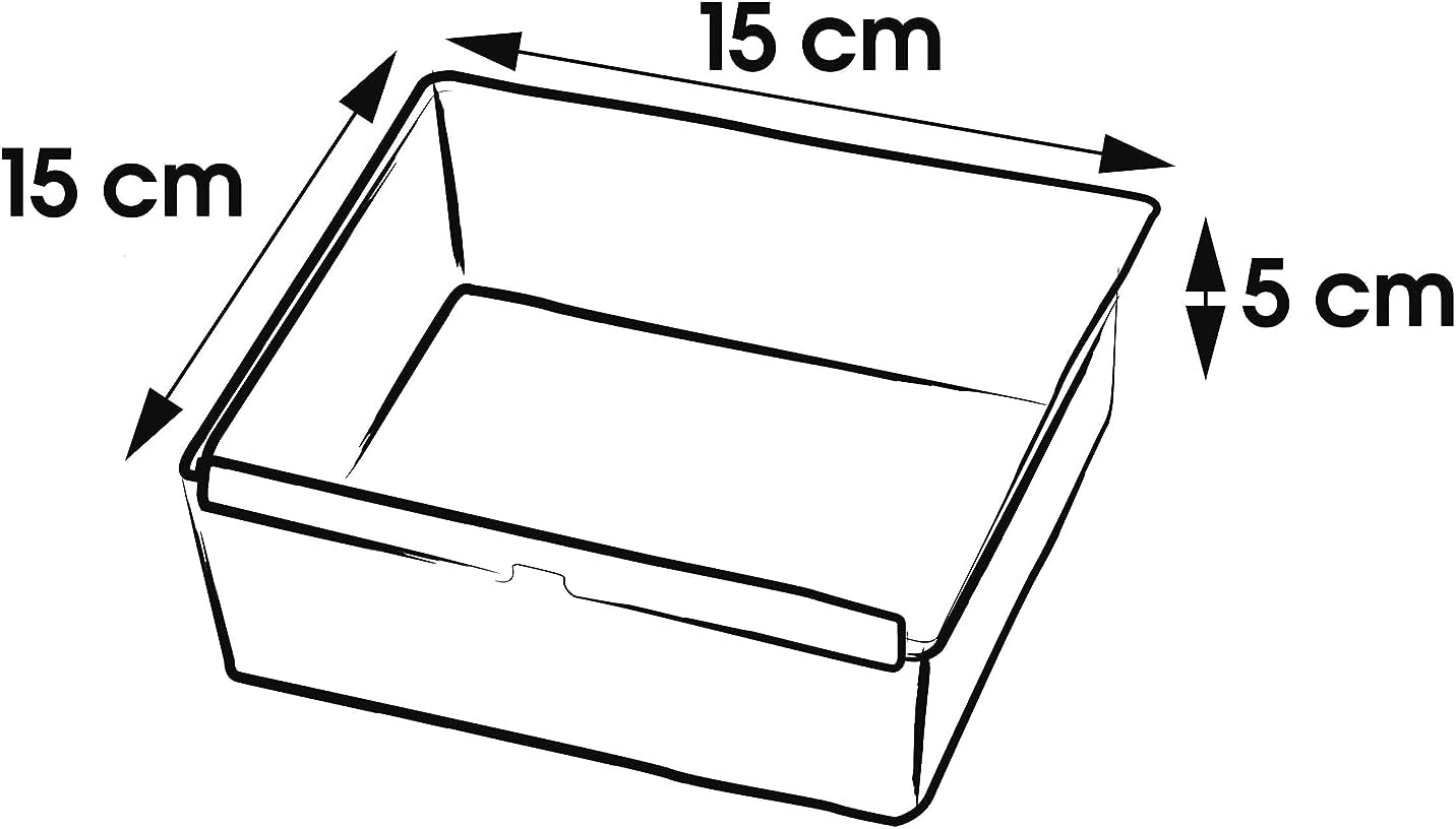 OK Order System, Light Silver, 15 x 15 cm