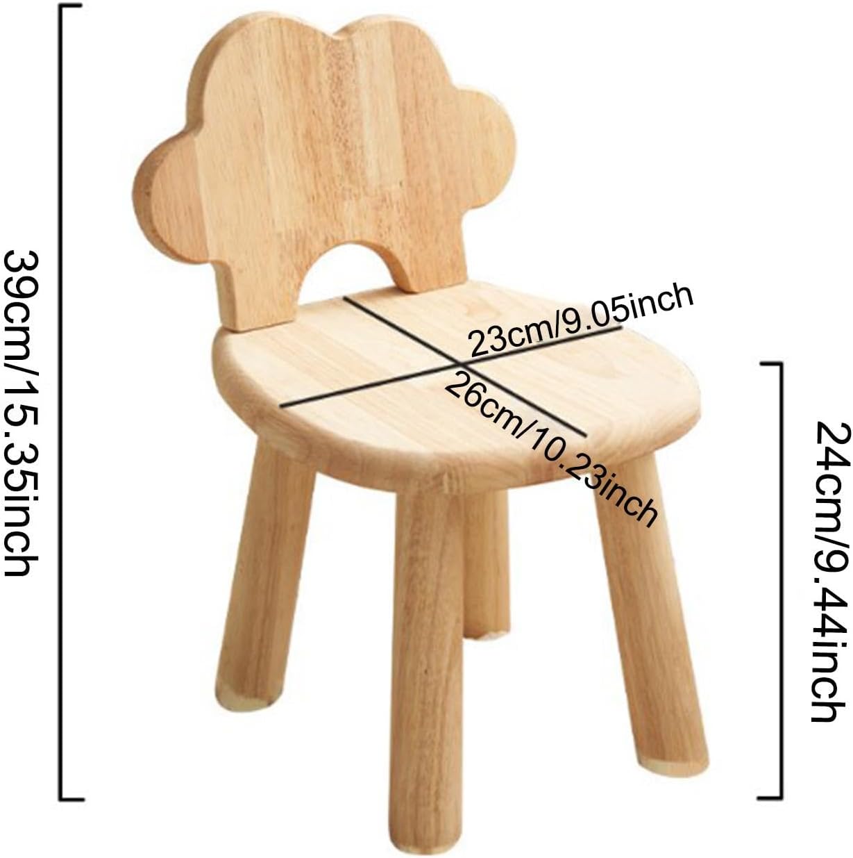 Stepping Foot Stool Wooden Stool Ottomans Backrest Decorative Bedside Nonslip Lightweight Shoe Change Stool Portable Craftsmanship Suitable for Kids