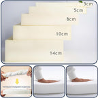 Bench Cushion for Outdoor Indoor Furniture, Porch Swing/Patio Cushions with Non-Slip Straps and Removable, Soft Window Seat Cushion Garden Seat Pads(12,160x35x5cm/63x14x2in)