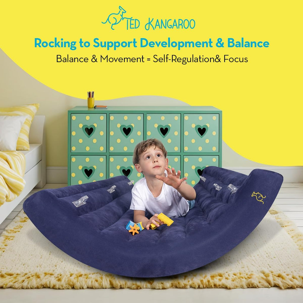 TED KANGAROO Sensory Chair for Kids — Sensory Soft Play Body Rocker for Children