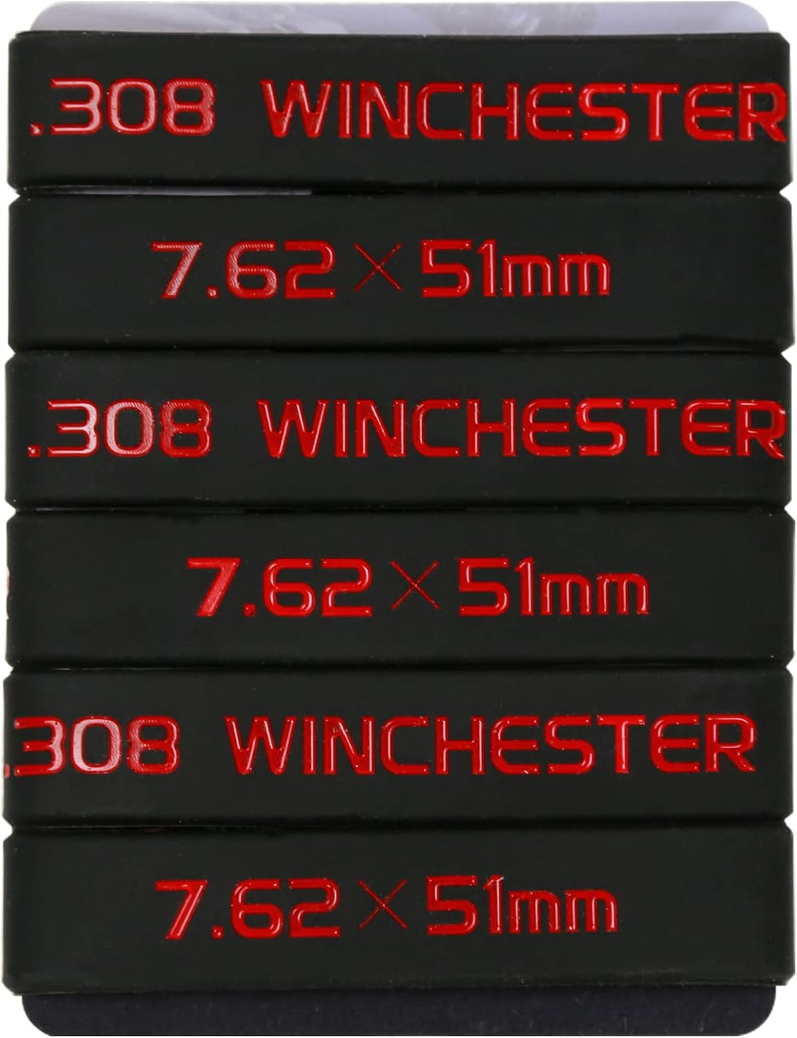 Aolamegs .308 Winchester/7.62×51mm Magazine Marking Band 6 Pack