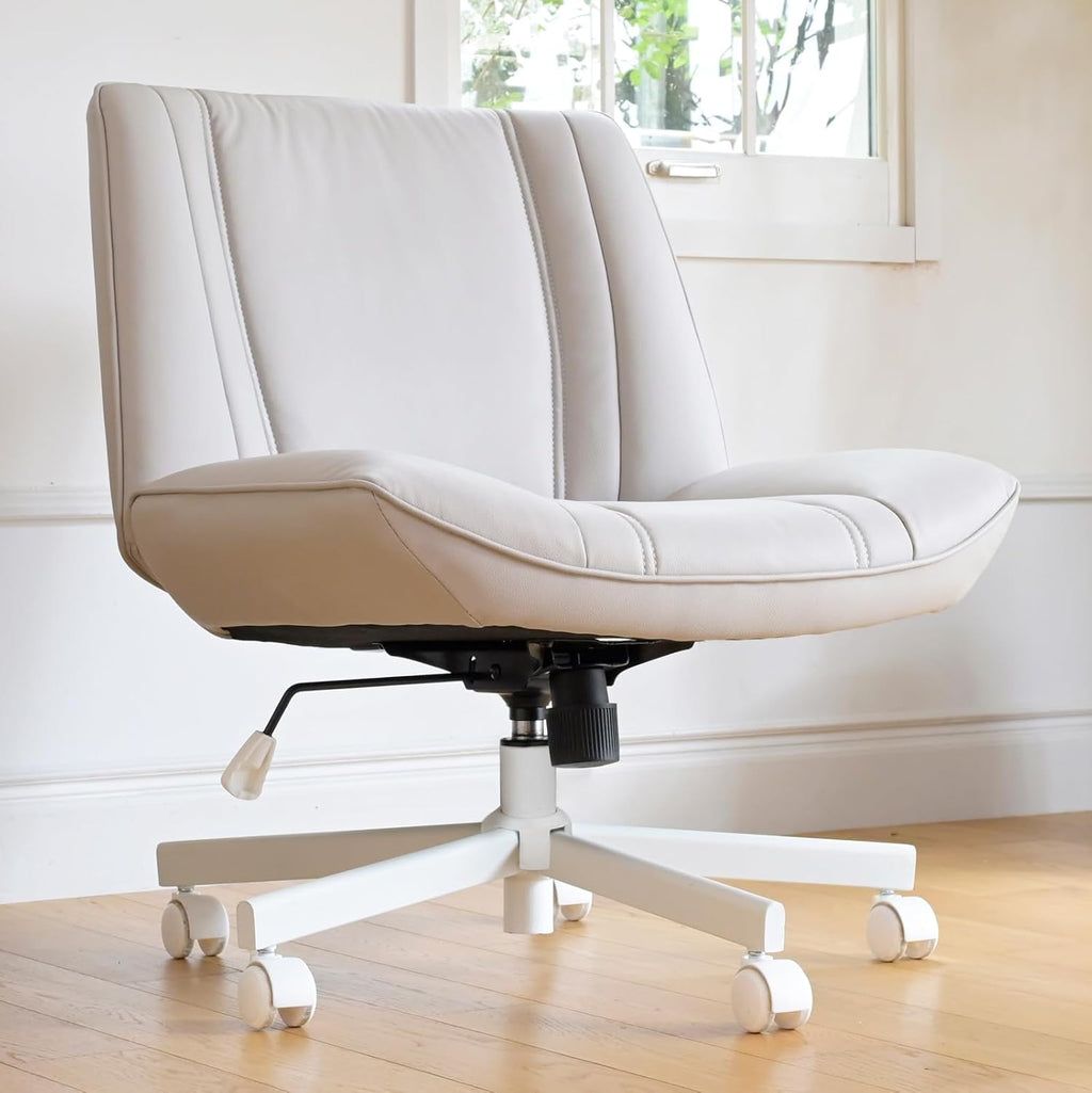 Yamazen WSC-81P(NGG) Chair, Agura Chair, Sofa, Single Seat, Relaxed, Indoor Chair, Chair with Casters, Wide Seat, Gaming Chair, Office Chair, Desk Chair, Width 27.2 x Depth 28.3 x Height 30.5-33.0