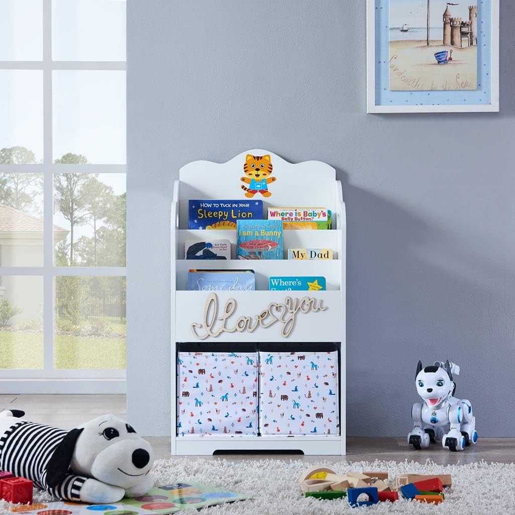 Funnel Maison Bookcase with Toy Storage