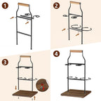Desktop Wine Rack, 2-Bottle Holder with Dual Glass Holder, Wine Storage Racks, Suitable for Various Home Decor Styles, Ideal for Home, Bar, Couple Gathering, Wine Cabinet, and Dining Room, Black