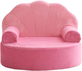 Snuggly Toddler Chair, Soft Kids Sofa, Cozy Kids Chairs Comfy for Toddlers 1-3, Plush Child Seat with Carry Handle
