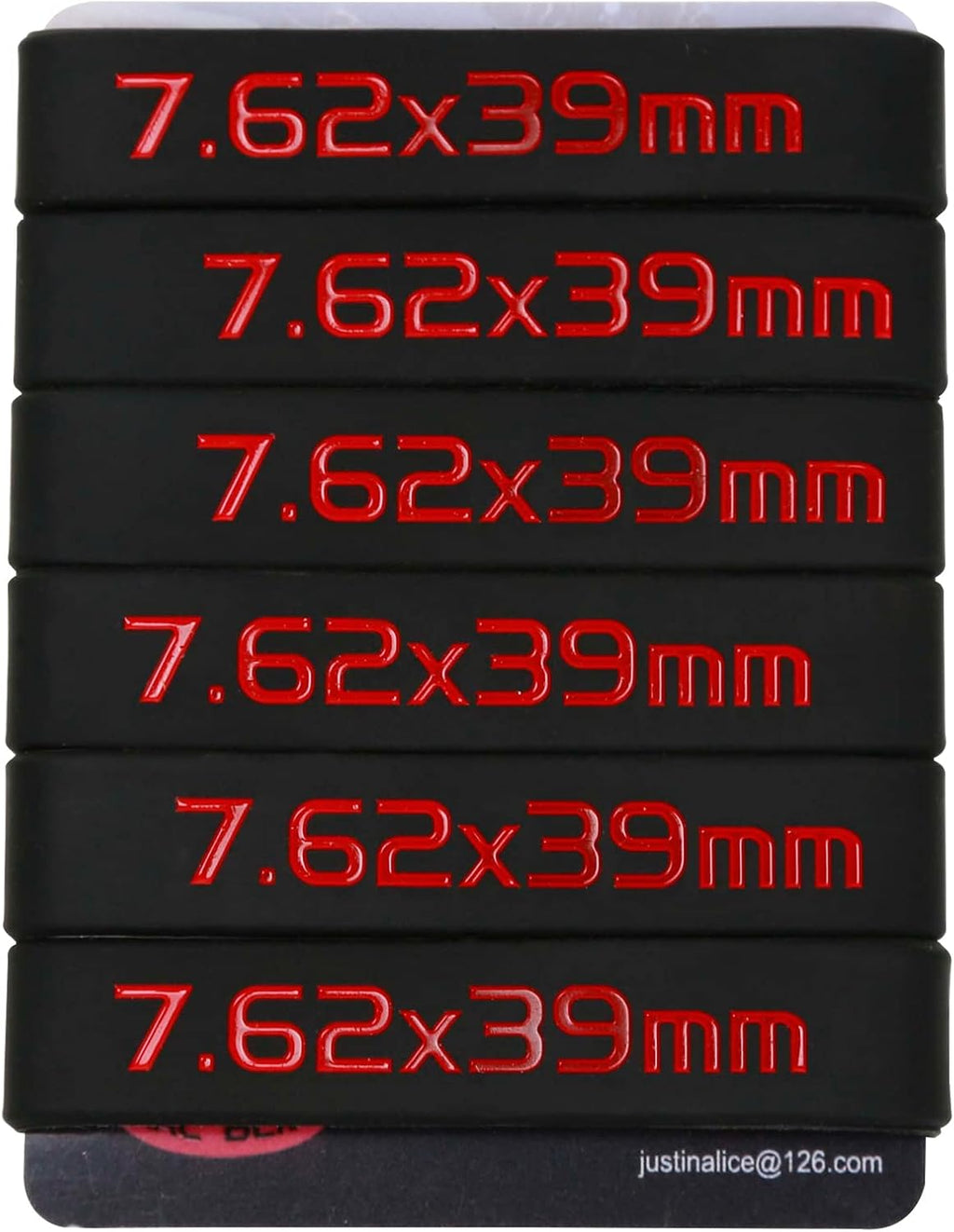 Aolamegs 7.62x39 Magazine Marking Band 6 Pack