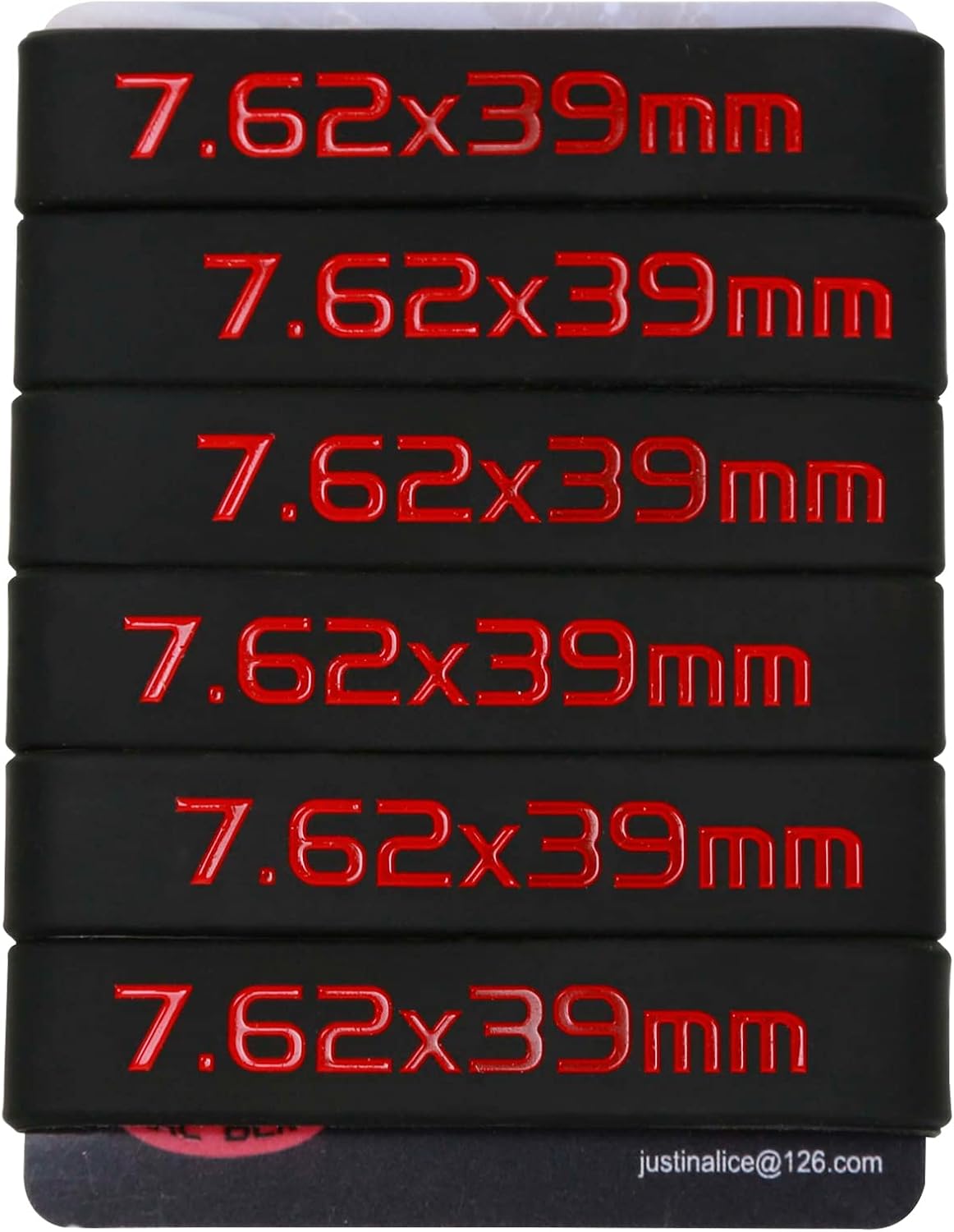 Aolamegs 7.62x39 Magazine Marking Band 6 Pack
