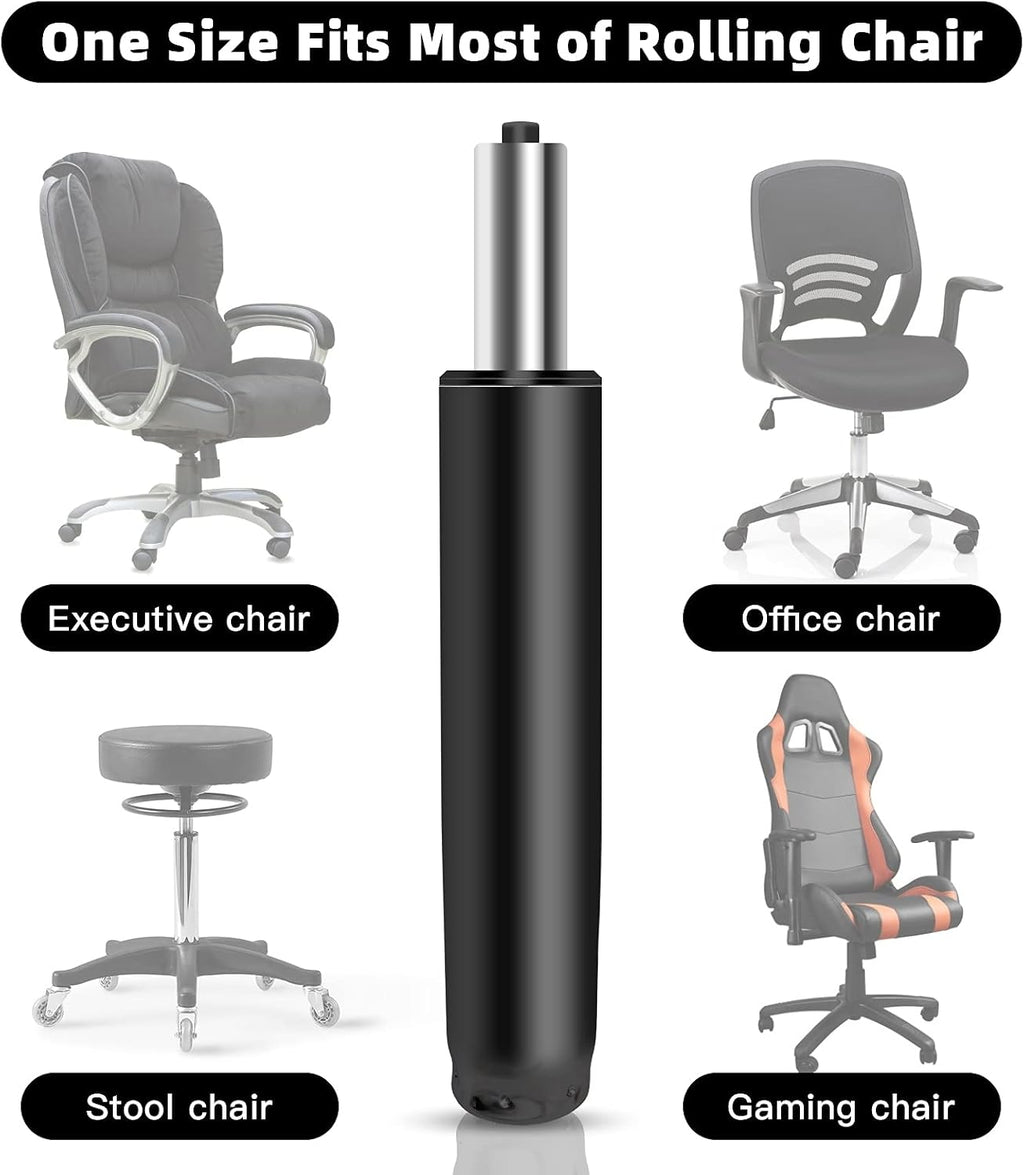 4.7 inch Office Chair Gas Lift Cylinder-Office Chair Replacement Parts,Universal Size Fits Most Chairs,Heavy Duty Gas Lift Hydraulic/Pneumatic Piston for Office Chair