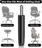 4.7 inch Office Chair Gas Lift Cylinder-Office Chair Replacement Parts,Universal Size Fits Most Chairs,Heavy Duty Gas Lift Hydraulic/Pneumatic Piston for Office Chair