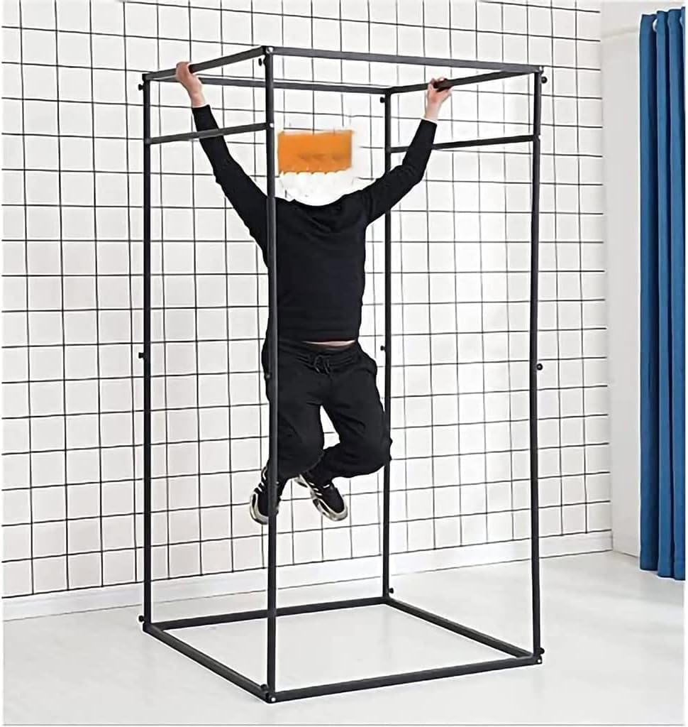 Dressing Room Square Changing Room Metal with Shading Curtain Movable Fitting Room Temporary Clothing Store Simple Detached Dressing Room Save Space