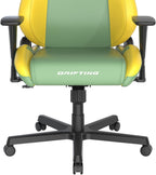 DXRacer Drifting L Ergonomic Video Gaming Chair with Lumbar Support and Headrest, Office Reclining Computer Chair for Adults (EPU Leatherette, Spring)