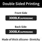 12 Pack Miaozhun 300 BLK Supersonic Magazine Marking Bands .300 Blackout Supersonic Magazine Caliber Identification
