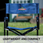 Dura-Tech Folding Director's Chair | Comfortable & Portable | Lightweight & Compact | Designed to Last | Ideal for Awards | 250lb Weight Limit