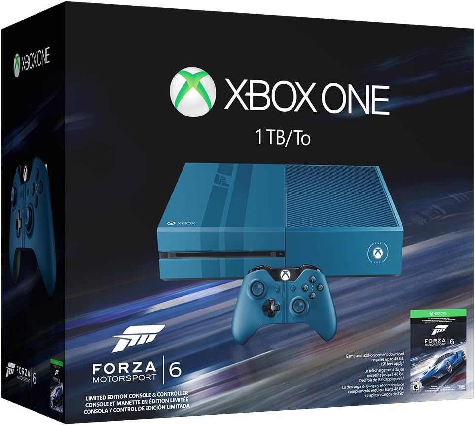 Xbox One 1TB Console - Forza Motorsport 6 Bundle (Renewed)