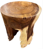 Hand Carved End Table