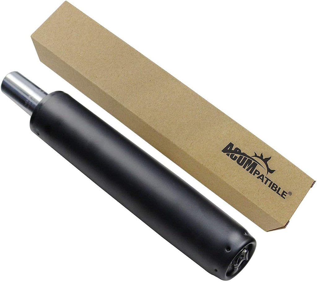 ACOMPATIBLE Replacement Universal Office Chairs Gas Lift Cylinder - 11.4 to 16.3 inch Adjusts (Black)