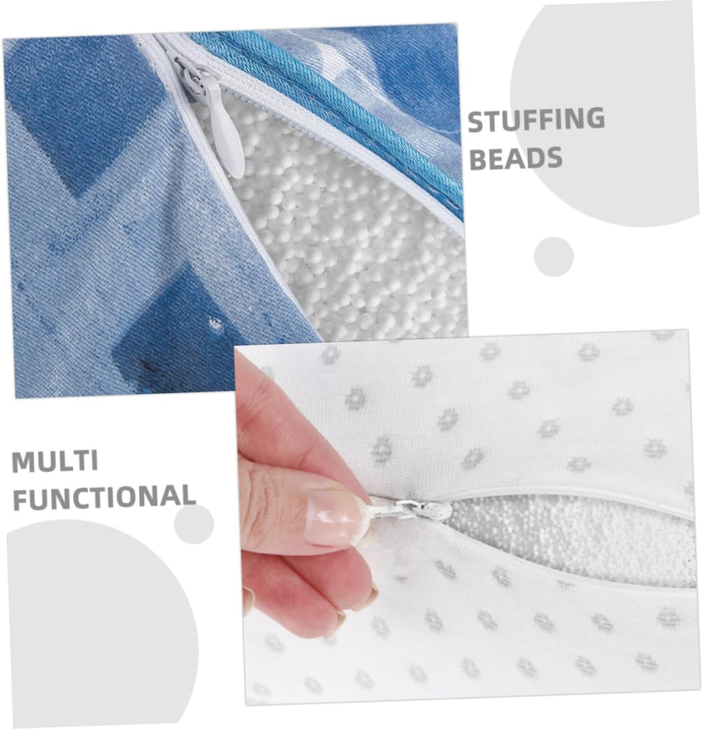 Yardwe 1bag Bean Bag Stuffing Refill Couch Filler Soft Foam Particles for Bean Bag Chairs Odorless Beads